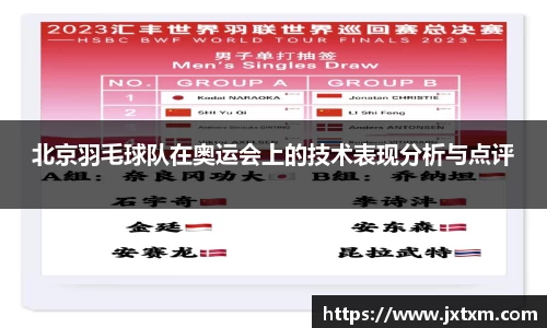 北京羽毛球队在奥运会上的技术表现分析与点评